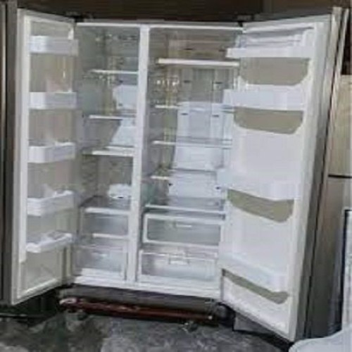 Second-Hand Frost-Free Stainless Steel Refrigerator for Sale for Household RV Use Electric Gas Solar Battery Options Fr