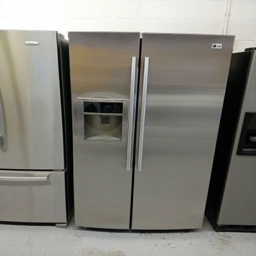 Second-Hand Frost-Free Stainless Steel Refrigerator for Sale for Household RV Use Electric Gas Solar Battery Options Fr